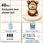 Plaster Bear Craft Kits Wholesale | Custom Design DIY Resin Kits