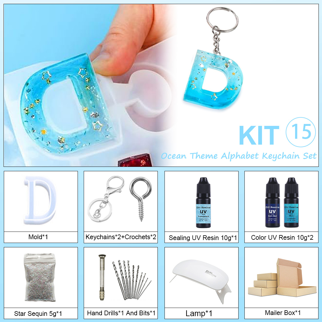 UV Resin Keychains Wholesale