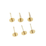 DIY RESINS Cross Flat Ear Post Custom Bulk