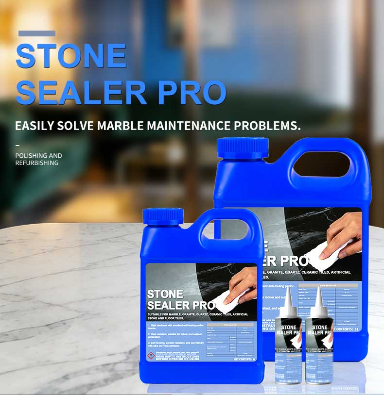 STONE SEALERPRO EASILY SOLVE MARBLE MAINTENANCE PROBLEMS. POLISHING AND REFURBISHING