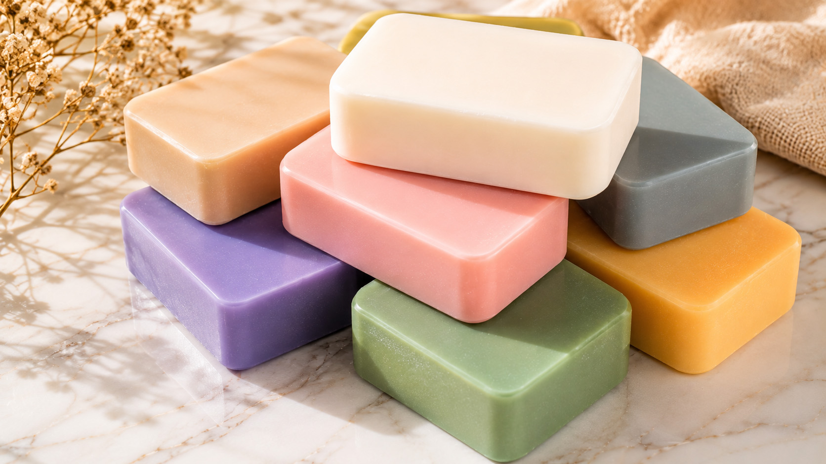 Choosing the right combination of soap base and colorant allows soap makers to control the final visual style.